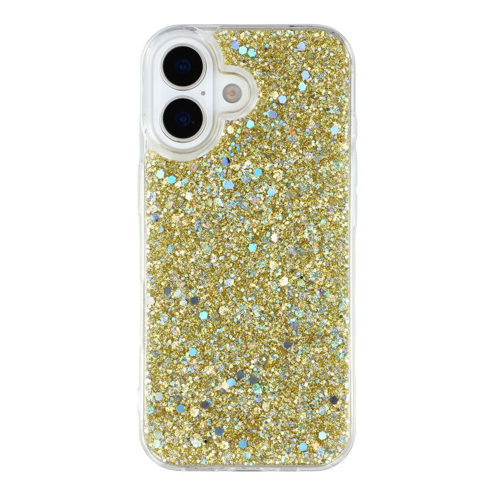 EIDERWOOD iPhone 17 Glitter Mobil Cover - Guld