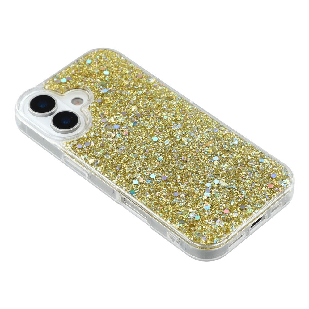 EIDERWOOD iPhone 17 Glitter Mobil Cover - Guld