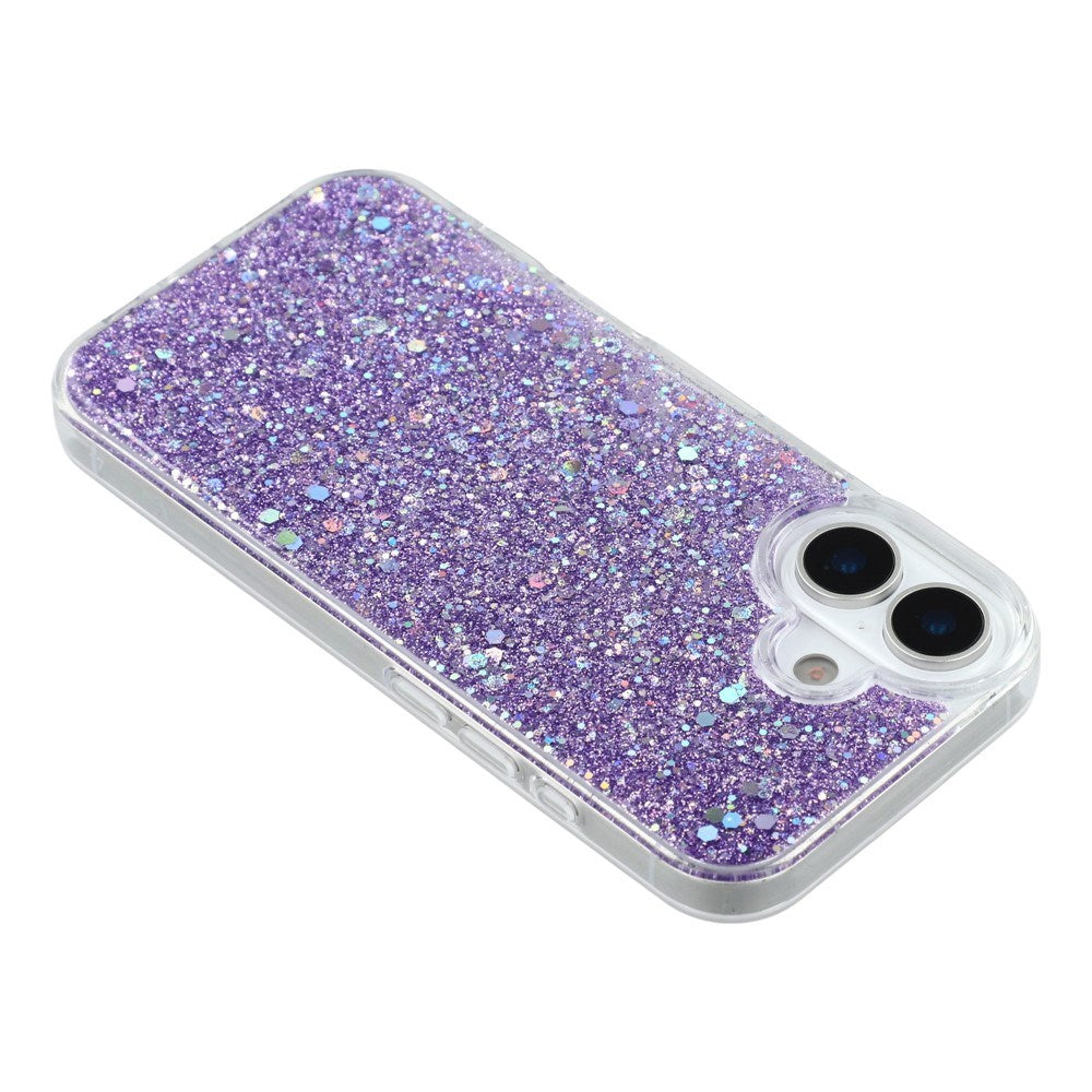 EIDERWOOD iPhone 17 Glitter Mobil Cover - Lilla