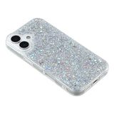 EIDERWOOD iPhone 17 Glitter Mobil Cover - Sølv