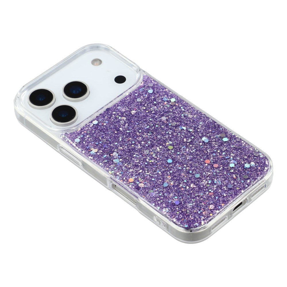 EIDERWOOD iPhone 17 Pro Max Glitter Mobil Cover - Lilla