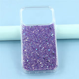 EIDERWOOD iPhone 17 Pro Max Glitter Mobil Cover - Lilla