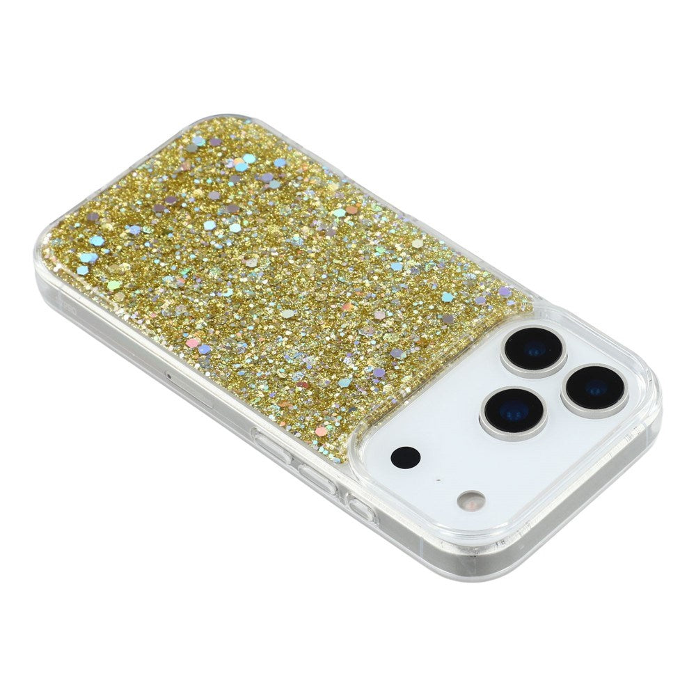 EIDERWOOD iPhone 17 Pro Max Glitter Mobil Cover - Guld