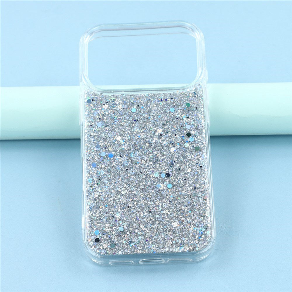 EIDERWOOD iPhone 17 Pro Max Glitter Mobil Cover - Sølv