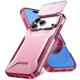 iPhone 18 Pro Max / 17 Pro Max EIDERWOOD Hybrid Plast Bagside Cover m. Cam Slider - Lyserød