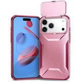 iPhone 18 Pro Max / 17 Pro Max EIDERWOOD Hybrid Plast Bagside Cover m. Cam Slider - Lyserød