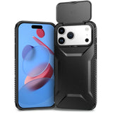 iPhone 18 Pro Max / 17 Pro Max EIDERWOOD Hybrid Plast Bagside Cover m. Cam Slider - Sort