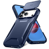 iPhone 18 Pro Max / 17 Pro Max EIDERWOOD Hybrid Plast Bagside Cover m. Cam Slider - Blå