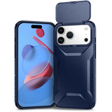 iPhone 18 Pro Max / 17 Pro Max EIDERWOOD Hybrid Plast Bagside Cover m. Cam Slider - Blå
