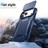 iPhone 18 Pro Max / 17 Pro Max EIDERWOOD Hybrid Plast Bagside Cover m. Cam Slider - Blå