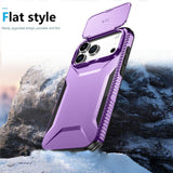 iPhone 18 Pro Max / 17 Pro Max EIDERWOOD Hybrid Plast Bagside Cover m. Cam Slider - Lilla