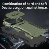 iPhone 18 Pro / 17 Pro EIDERWOOD Hybrid Plast Bagside Cover m. Cam Slider - Grøn