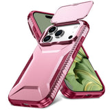 iPhone 18 Pro / 17 Pro EIDERWOOD Hybrid Plast Bagside Cover m. Cam Slider - Rød