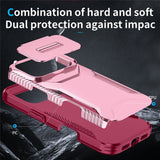 iPhone 18 Pro / 17 Pro EIDERWOOD Hybrid Plast Bagside Cover m. Cam Slider - Rød
