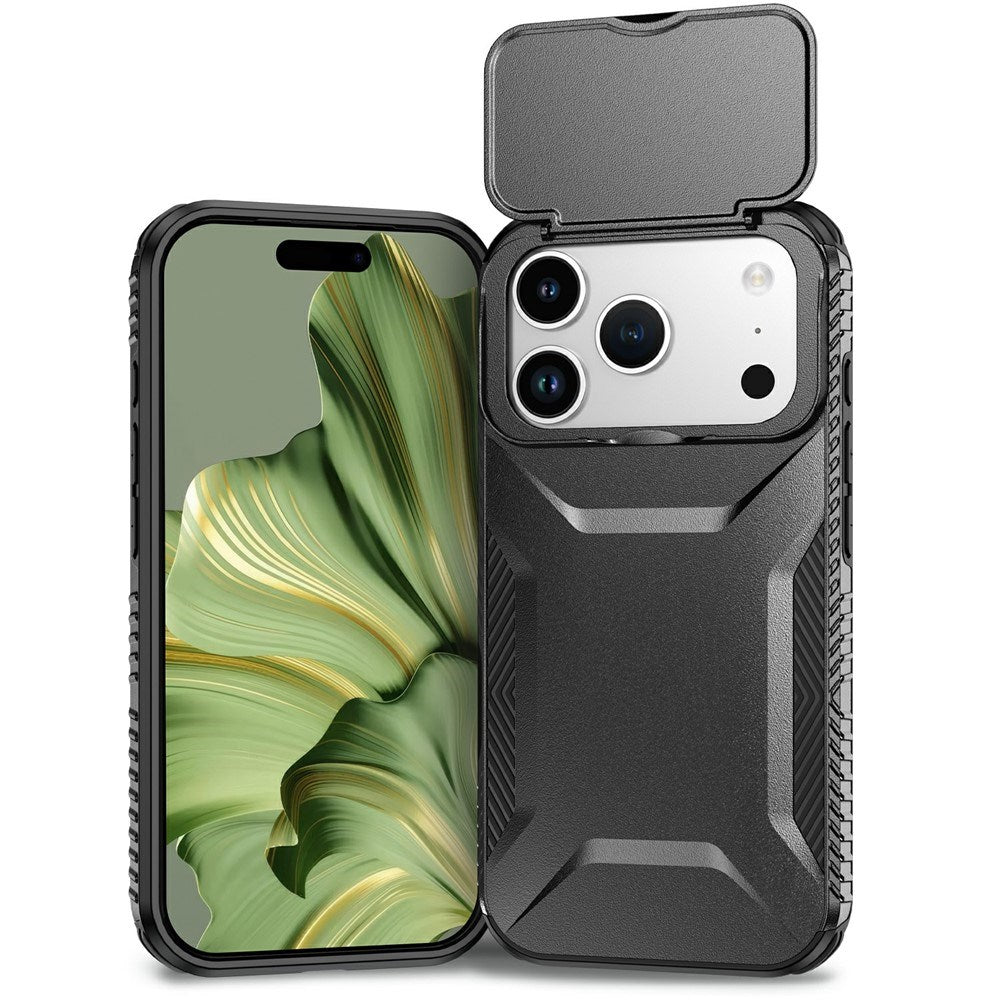 iPhone 18 Pro / 17 Pro EIDERWOOD Hybrid Plast Bagside Cover m. Cam Slider - Sort