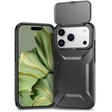 iPhone 18 Pro / 17 Pro EIDERWOOD Hybrid Plast Bagside Cover m. Cam Slider - Sort
