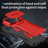 iPhone 18 Pro / 17 Pro EIDERWOOD Hybrid Plast Bagside Cover m. Cam Slider - Rød