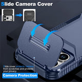 iPhone 18 Pro / 17 Pro EIDERWOOD Hybrid Plast Bagside Cover m. Cam Slider - Blå