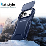 iPhone 18 Pro / 17 Pro EIDERWOOD Hybrid Plast Bagside Cover m. Cam Slider - Blå