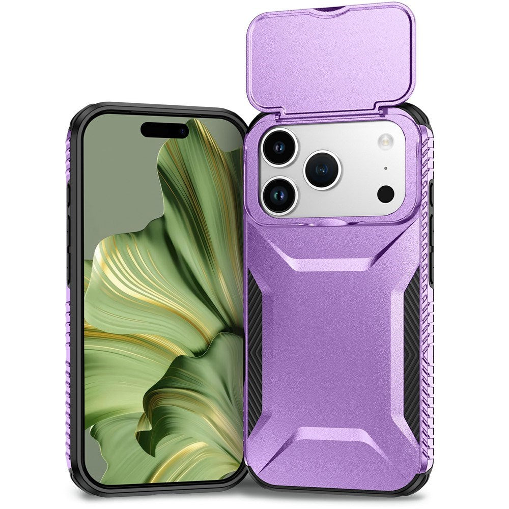 iPhone 18 Pro / 17 Pro EIDERWOOD Hybrid Plast Bagside Cover m. Cam Slider - Lilla