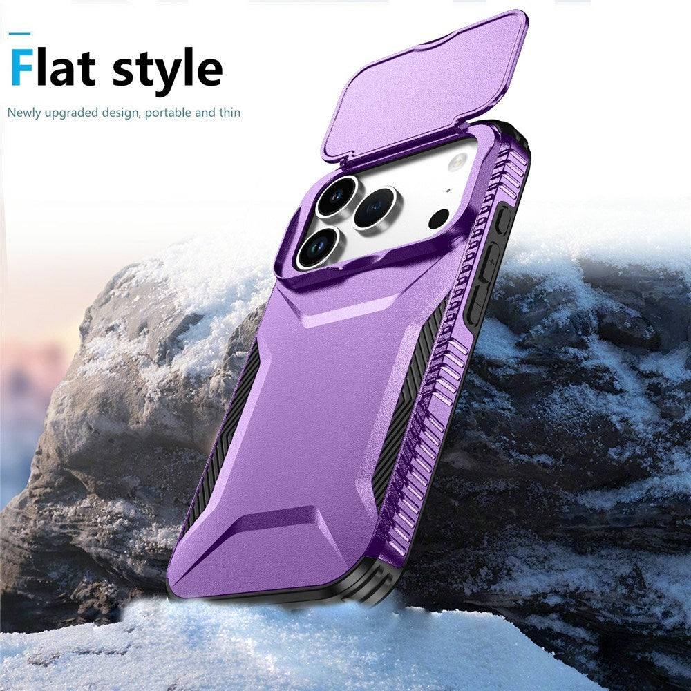 iPhone 18 Pro / 17 Pro EIDERWOOD Hybrid Plast Bagside Cover m. Cam Slider - Lilla
