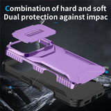 iPhone 18 Pro / 17 Pro EIDERWOOD Hybrid Plast Bagside Cover m. Cam Slider - Lilla