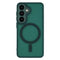 Hybrid Plastik Cover - Samsung Galaxy S25 FE - MagSafe Kompatibel - Grøn