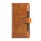 iPhone 18 Pro / 17 Pro EIDERWOOD Kunstlæder Flip Cover m. Dobbelt Kortholder - Lysebrun