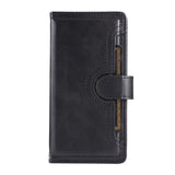 iPhone 18 Pro Max / 17 Pro Max EIDERWOOD Kunstlæder Flip Cover m. Dobbelt Kortholder - Sort