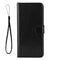Samsung Galaxy A07 - EIDERWOOD Kunstlæder Flip Cover m. Strop - Sort