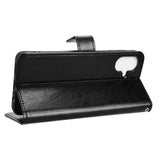 Samsung Galaxy A07 - EIDERWOOD Kunstlæder Flip Cover m. Strop - Sort