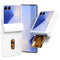 Samsung Galaxy Z Flip7 - EIDERWOOD Hårdt Plastik Cover m. Kortlomme - Hvid