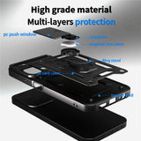 Xiaomi Redmi 15C (5G) / (4G) EIDERWOOD Håndværkercover m. Kickstand - MagSafe Kompatibel - Sort