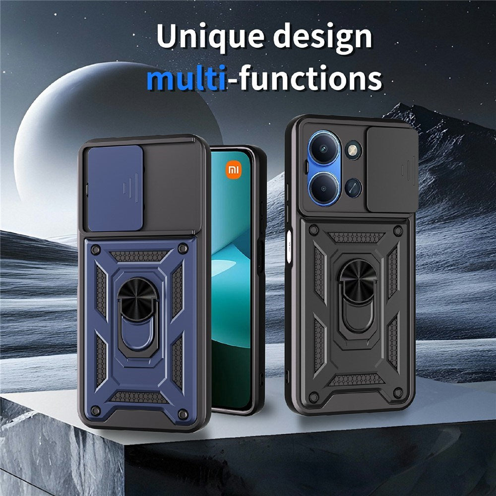Xiaomi Redmi 15C (5G) / (4G) EIDERWOOD Håndværkercover m. Kickstand - MagSafe Kompatibel - Lyserød