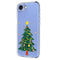 EIDERWOOD iPhone 16e Fleksibelt Plast Jule Mobil Cover - Gennemsigtig / Juletræ