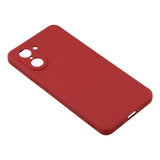 EIDERWOOD OnePlus Nord CE5 Foret Fleksibelt Plast Bagside Cover - Mørkerød