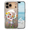 EIDERWOOD iPhone 17 Pro Hybrid Plastik Mobil Cover – MagSafe Kompatibel – Vilde Blomster