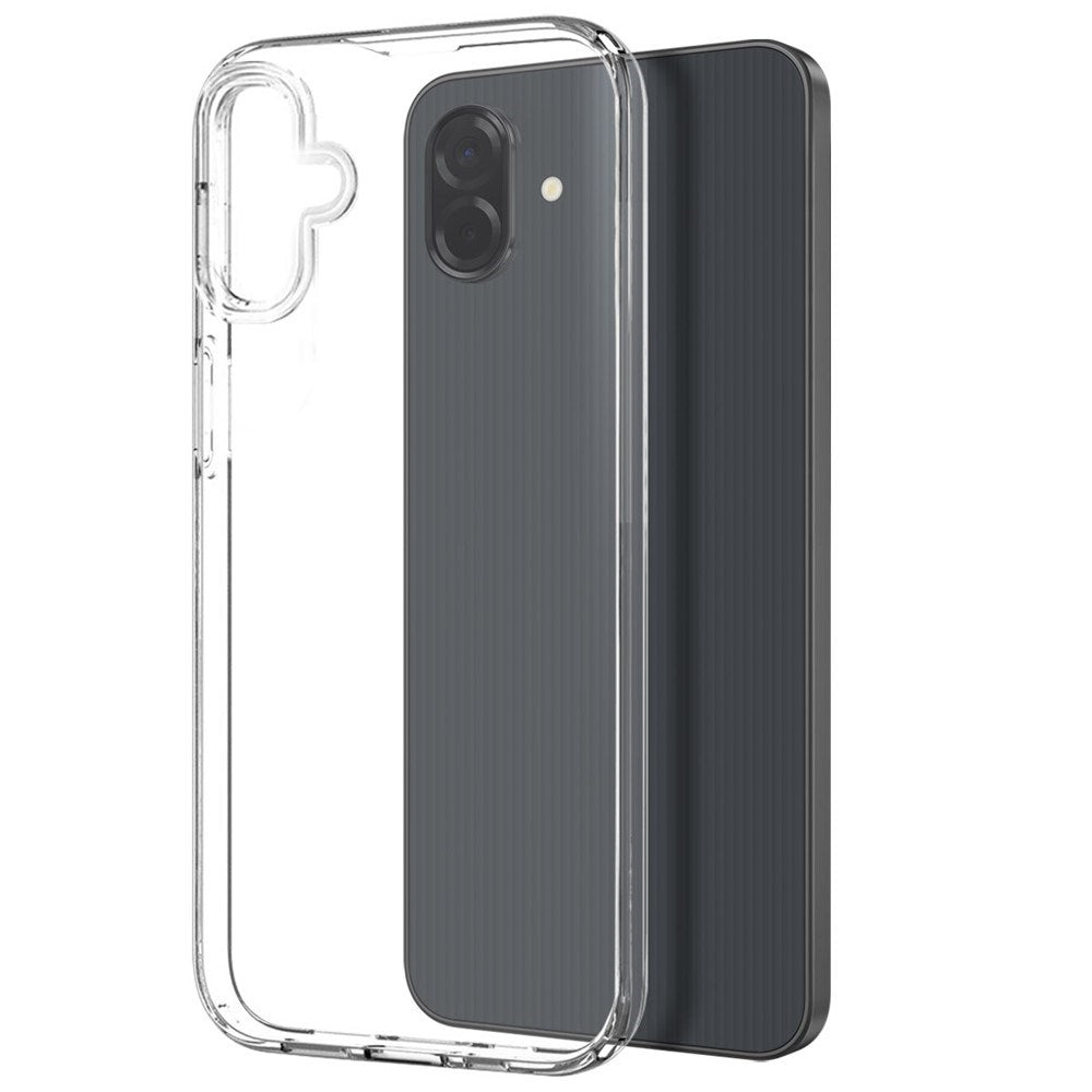 Samsung Galaxy A07 NORTHJO Fleksibelt Plast Mobil Cover. Skærmbeskyttelse - Gennemsigtig