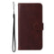 Samsung Galaxy S23 Ultra Leather Flip Cover m. Lommebok - Brun
