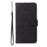 Samsung Galaxy S23 Ultra Leather Flip Cover m. Lommebok - Svart