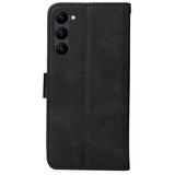 Samsung Galaxy S23 Leather Flip Cover m. Lommebok - Svart