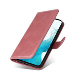 Samsung Galaxy S23 Leather Flip Cover m. Lommebok - Rosa