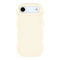 iPhone Air - EIDERWOOD Fleksibelt Plastik Wavy Bagside Cover - Hvid