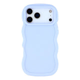 iPhone 17 Pro - EIDERWOOD Fleksibelt Plastik Wavy Bagside Cover - Lilla