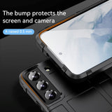 Samsung Galaxy S23+ (Plus) Rugged Shield Series Craftsman Bakdeksel - Svart
