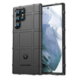 Samsung Galaxy S23 Ultra Rugged Shield Series Craftsman Bakdeksel - Svart