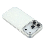 iPhone 17 Pro - EIDERWOOD Hybrid Cover m. Kameralinsebeskyttelse - Perlemorsmønster / Hvid