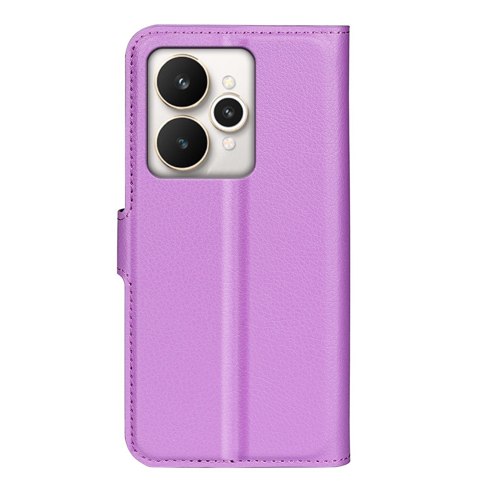 Realme 15 EIDERWOOD Kunstlæder Flipcover m. Pung & Ståfunktion - Lilla