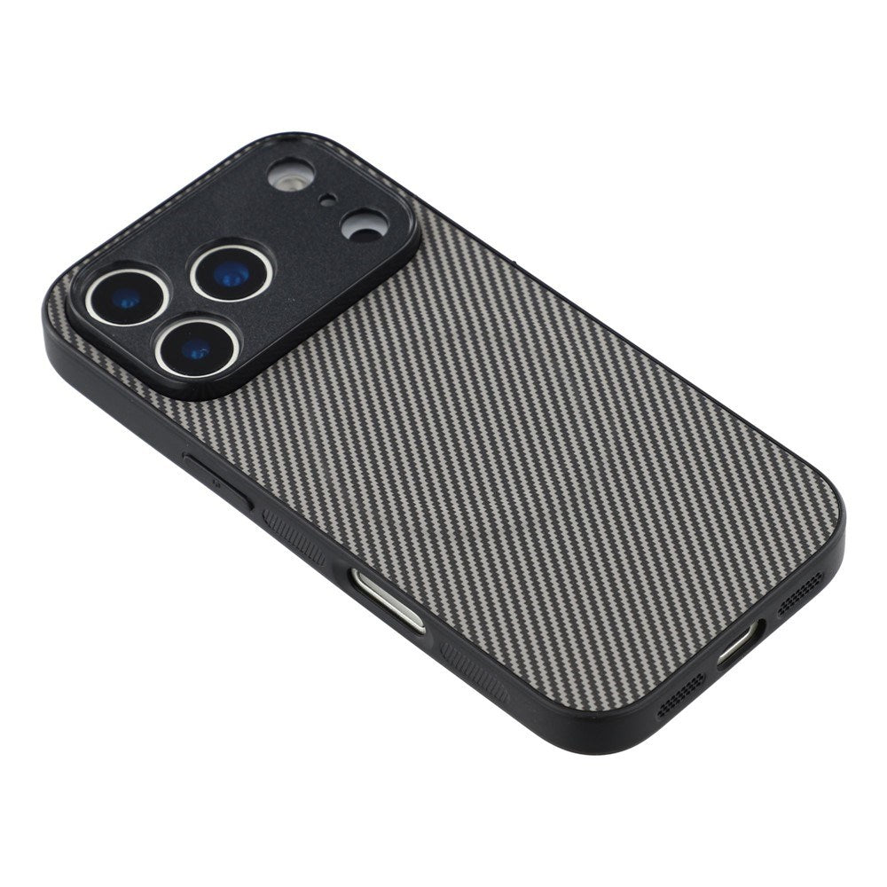 iPhone 18 Pro / 17 Pro EIDERWOOD Hybrid Carbon Bagside Cover - MagSafe Kompatibel - Grå