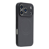 iPhone 18 Pro / 17 Pro EIDERWOOD Hybrid Carbon Bagside Cover - MagSafe Kompatibel - Sort